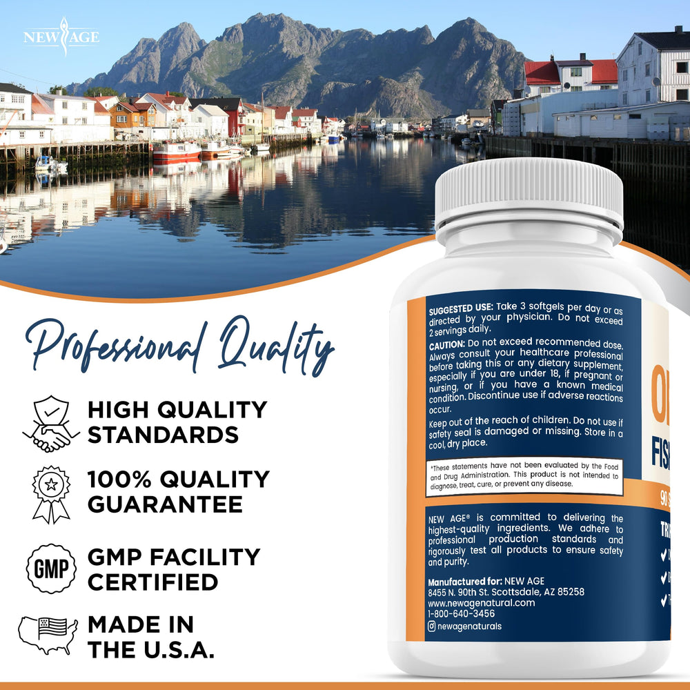 New Age third-party tested formula assures purity and accurate potency.