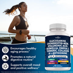 NEW AGE turmeric-curcumin collagen hyaluronic acid omega-3 capsules for overall wellness.