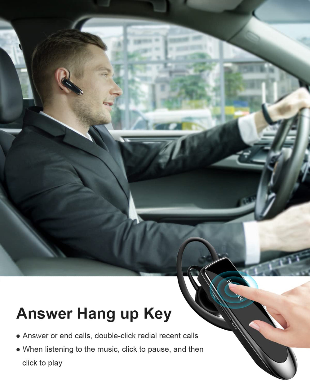 New Bee carrying case keeps headset secure on the go.