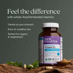 New Chapter B12 capsules easy to swallow for daily wellness