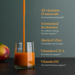 New Chapter family-use bottle suitable for adults, teens, and kids 2+.