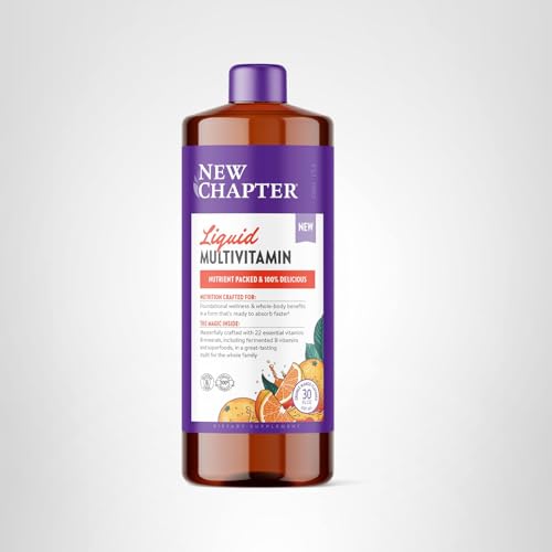 New Chapter orange mango bottle invites daily consumption.