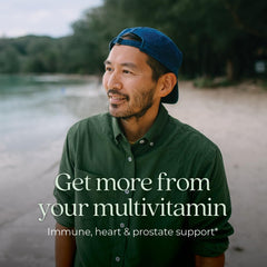 New Chapter Men’s Multivitamin 40+ tablets closeup