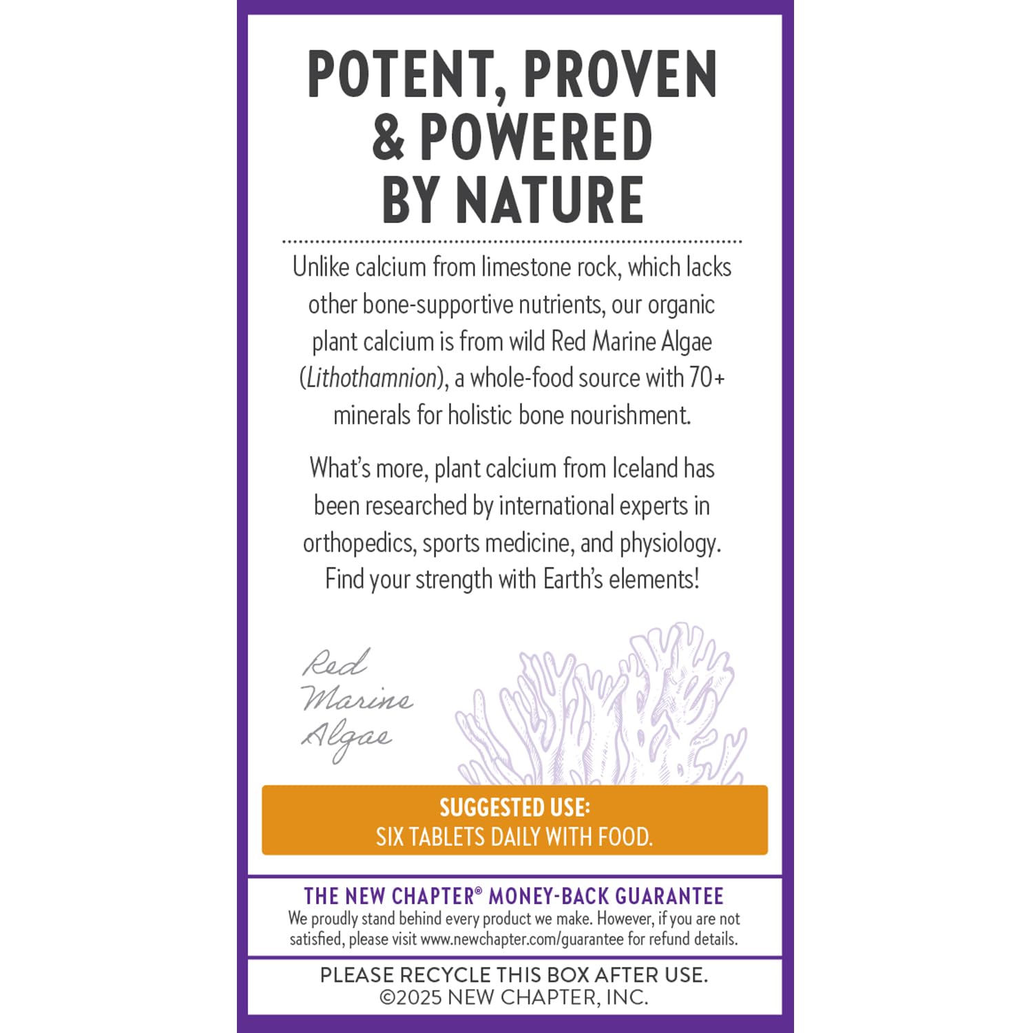 New Chapter non-GMO, kosher, gluten-free certification for clean nutrition
