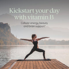 New Chapter Vitamin B Complex ingredients table highlighting eight activated B vitamins