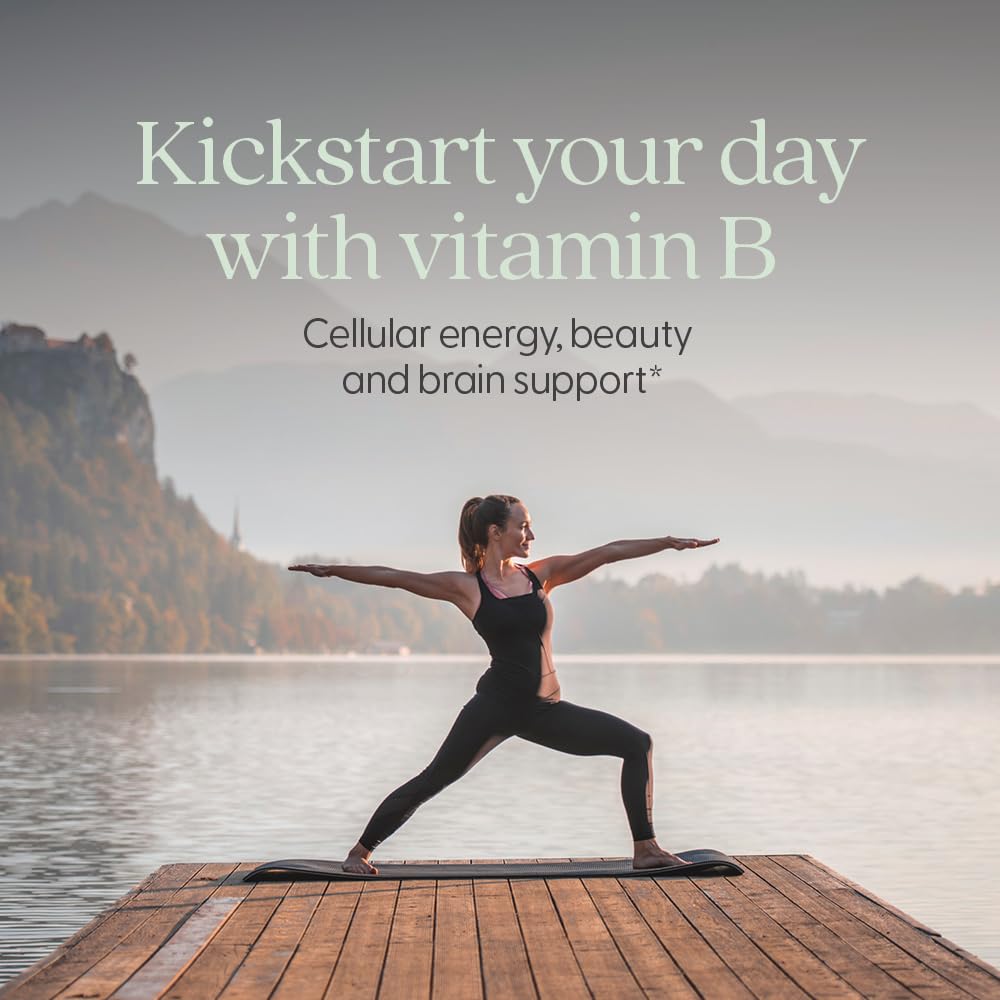 New Chapter Vitamin B Complex label highlights organic and vegan certifications
