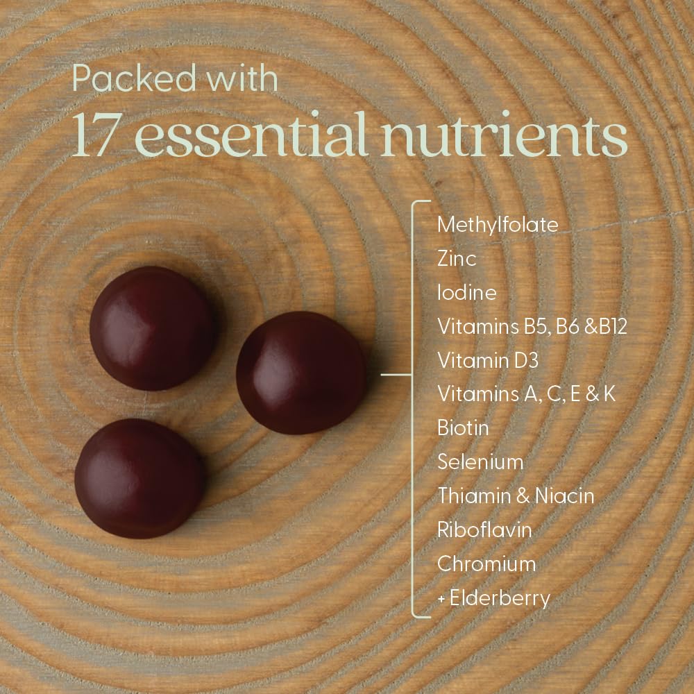 New Chapter fermented B vitamins graphic indicating absorption benefits