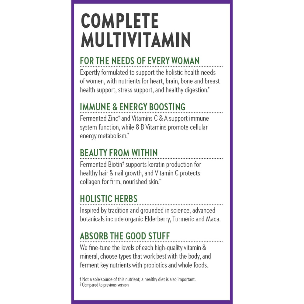 New Chapter packaging highlights gluten-free and non-GMO features.