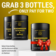 New Elements Calm Magnesium Gummies close-up of gummies highlights pineapple flavor and easy daily use.