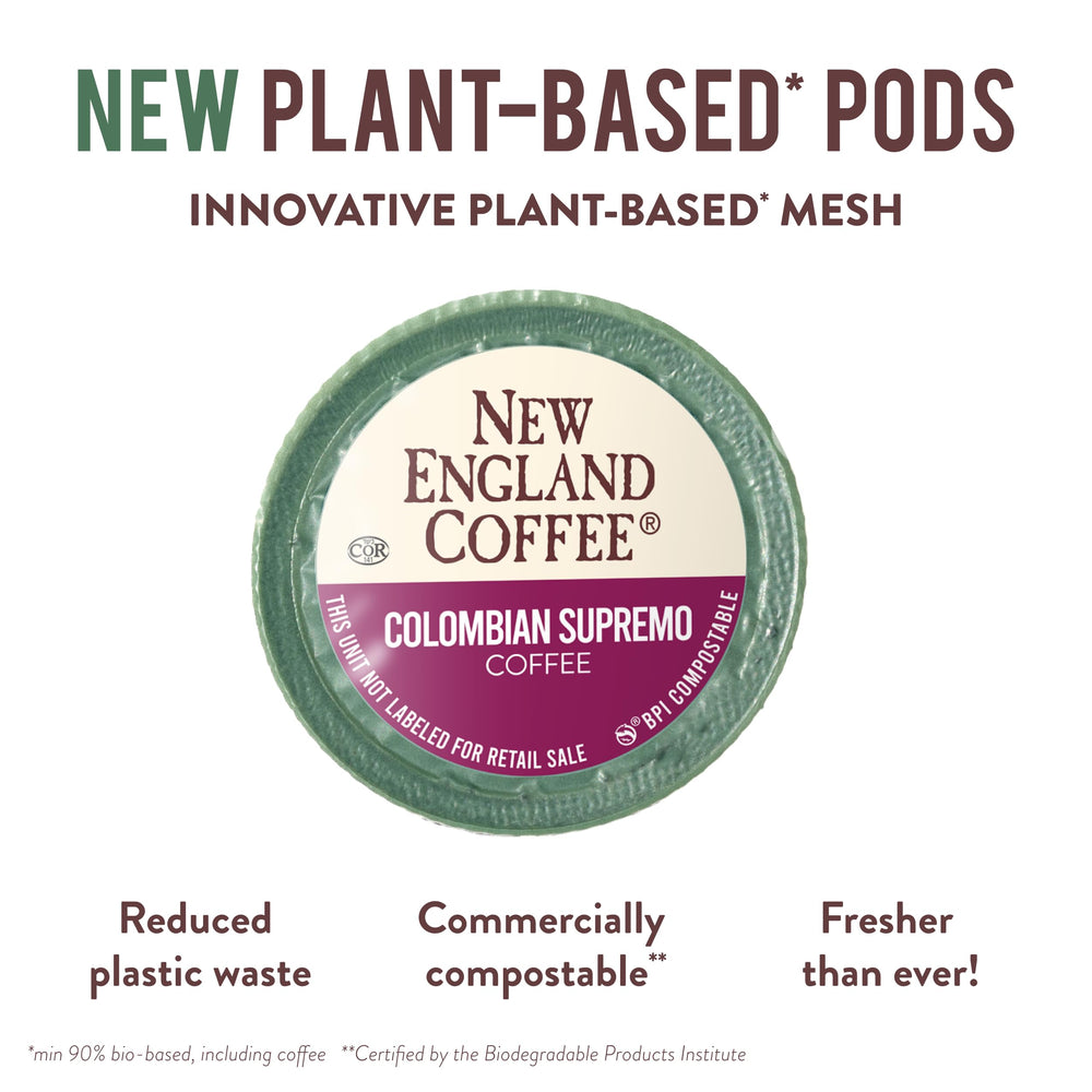 100% Arabica beans shown for smoother, balanced taste.
