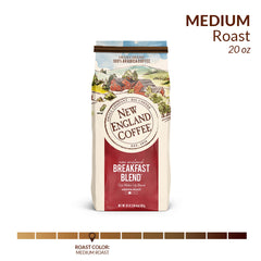 New England Coffee in a cozy morning kitchen setting for a comforting start.