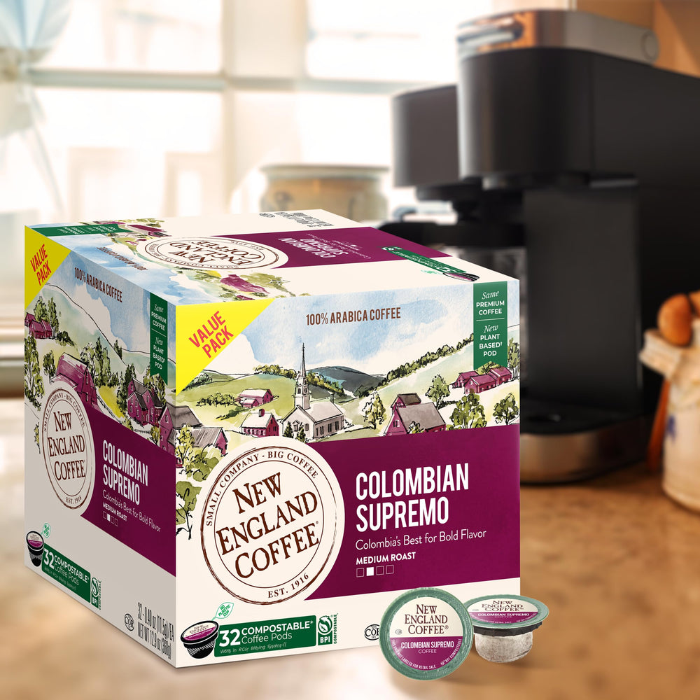 Single-serve packaging in this image highlights freshness and convenience.