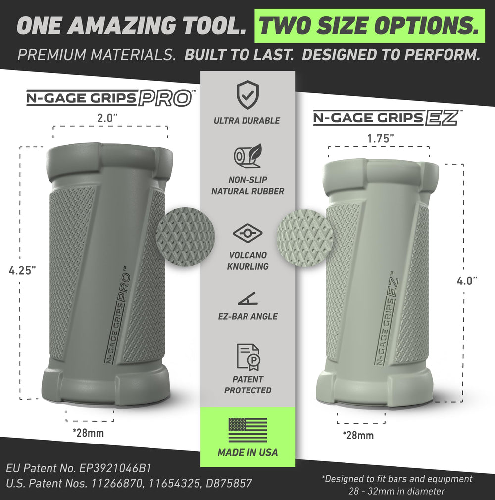 Easy attachment to barbells and cable machines in seconds
