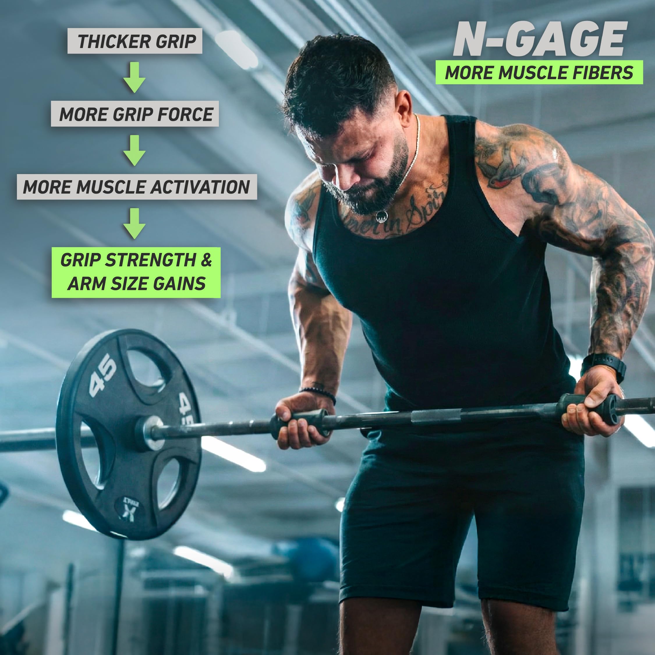 Made in the USA, N-Gage Grips PRO blend durability and performance