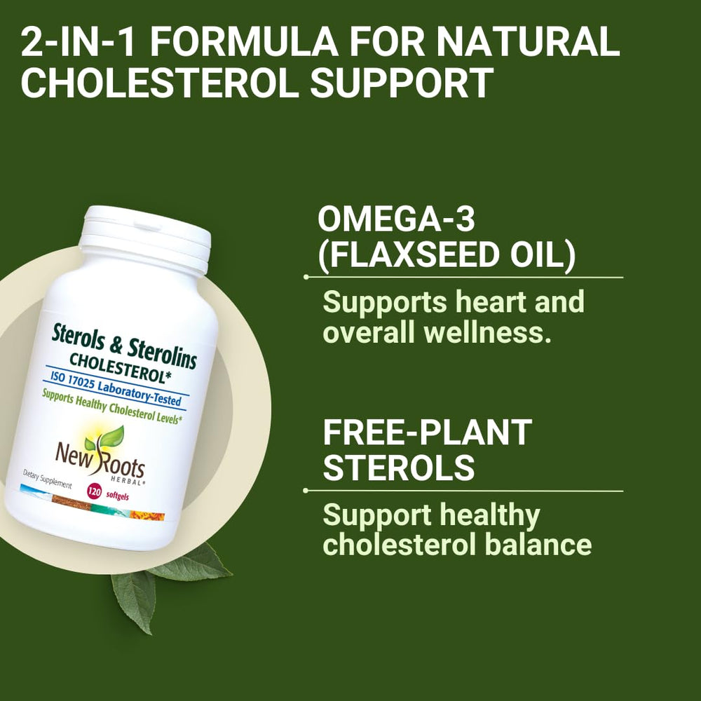 NEW ROOTS HERBAL softgels being poured for an easy daily supplement routine.