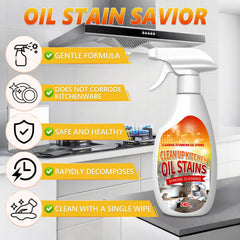 New Upgrade Kitchen Cleaner countertop-clean reveals grease removal and shine