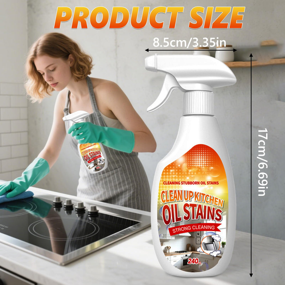 New Upgrade Kitchen Cleaner stove hood-clean cleans the range hood surface