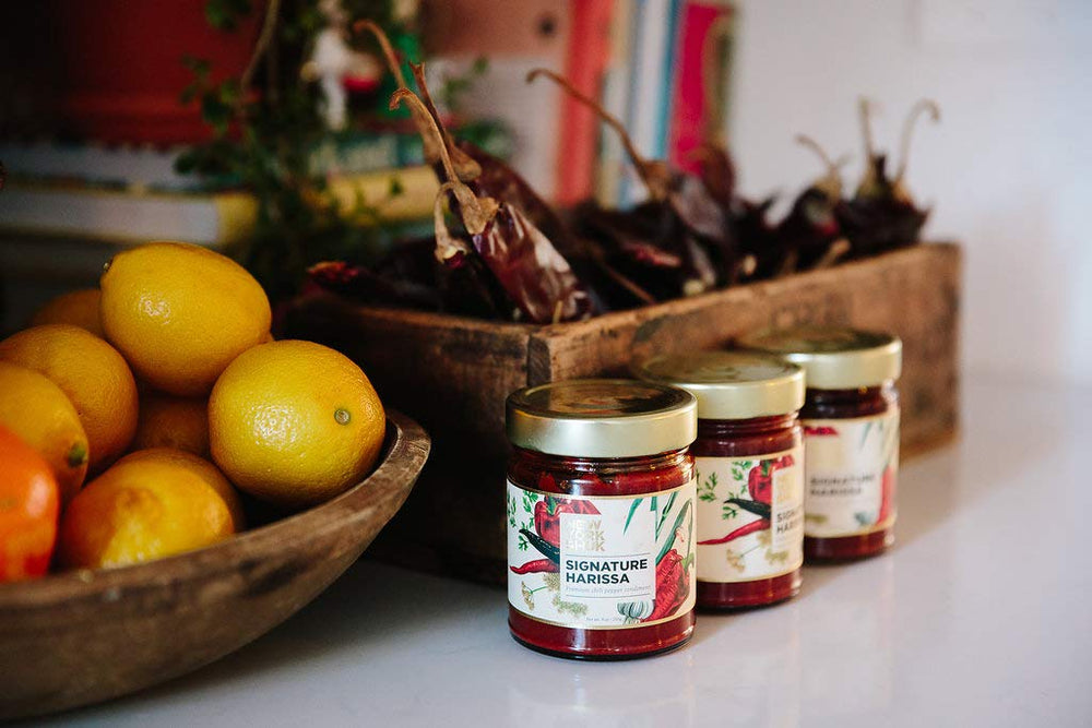 New York Shuk Signature Harissa stir into soup for depth and warmth.