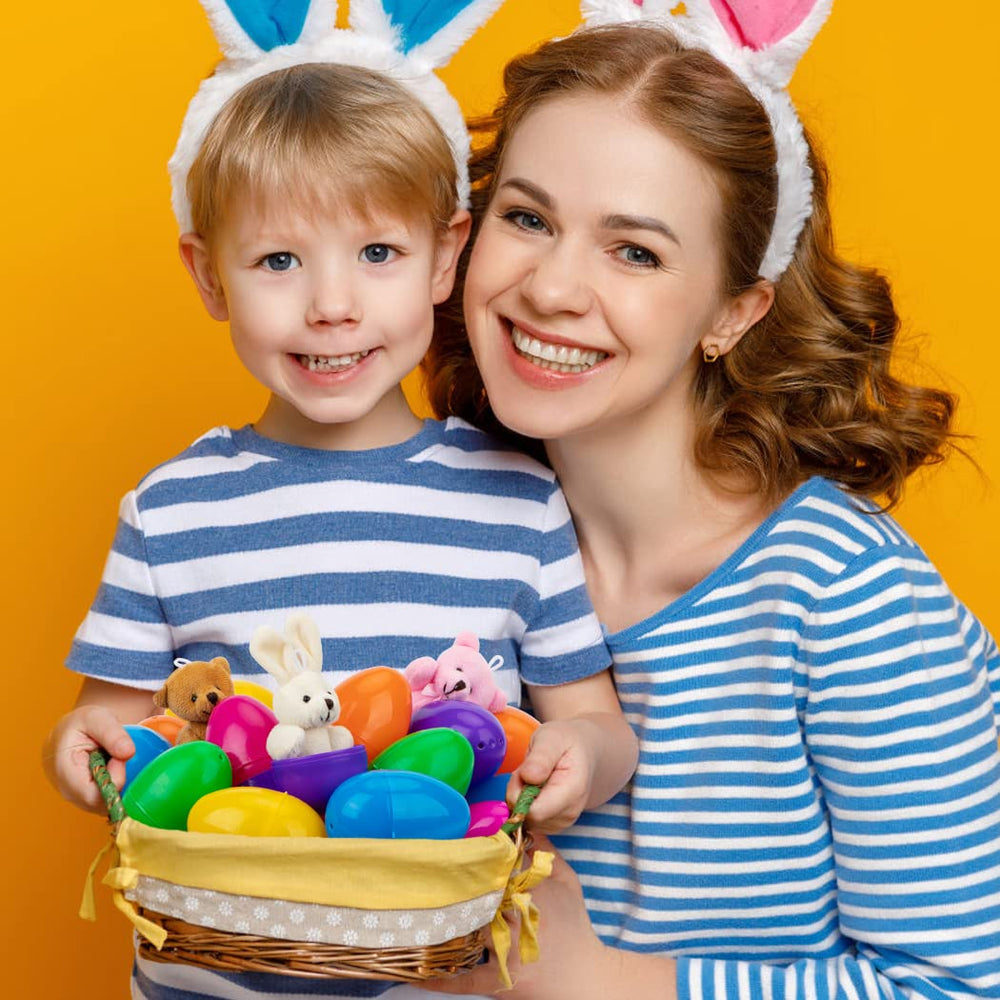 NEWBEA toy-filled eggs encourage trading and playful competition during hunts.