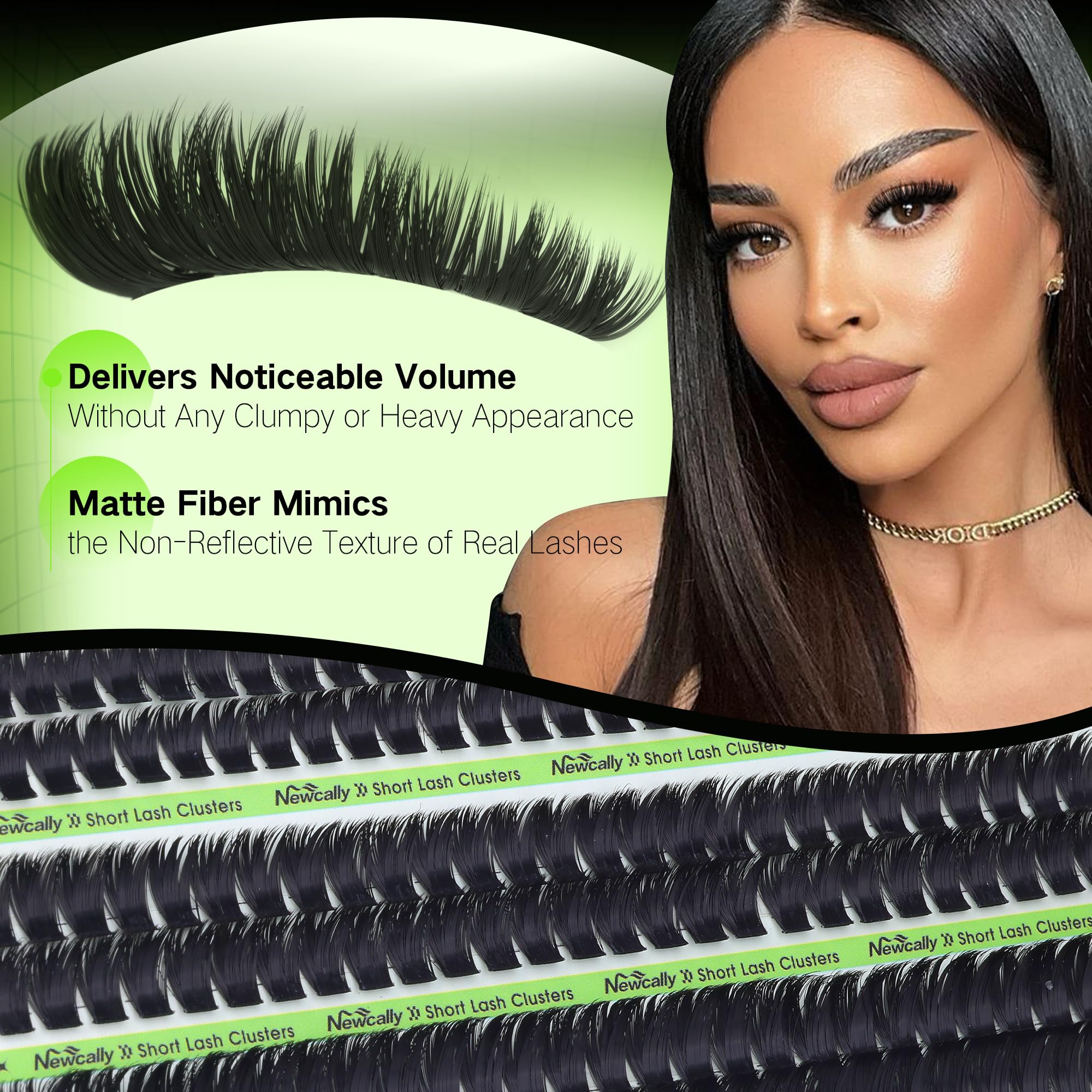 Newcally DIY lash extensions offer secure hold with bond and seal.