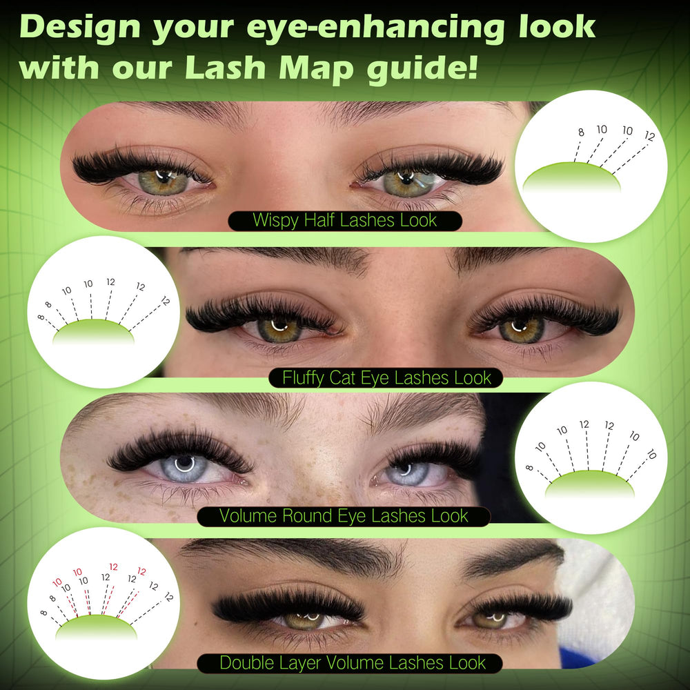 Newcally ultra-thin lash band enables easy, precise at-home application.