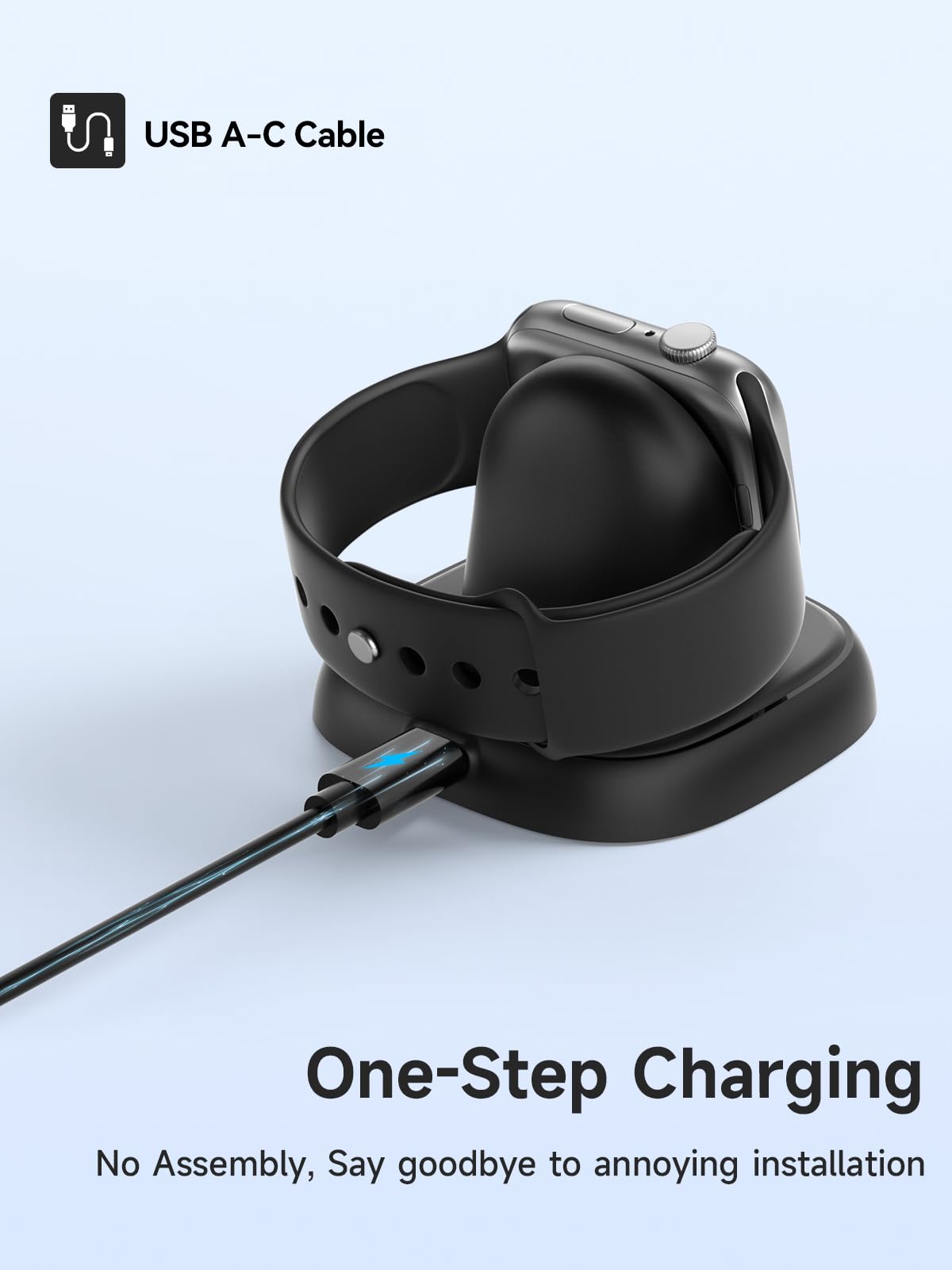 Newdery USB-C cable included for quick setup and power delivery