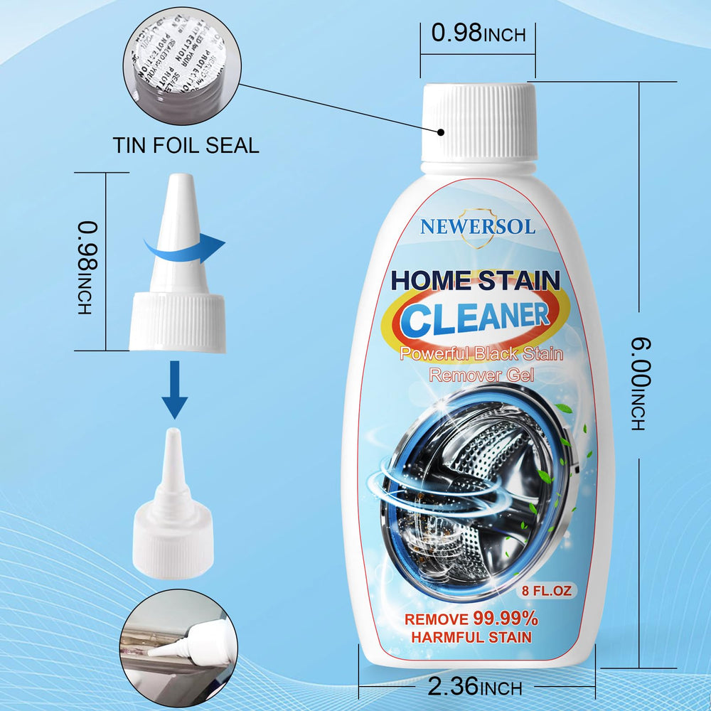 NEWERSOL Bathroom Surface Cleaner Gel revives shine on countertops and tiles.