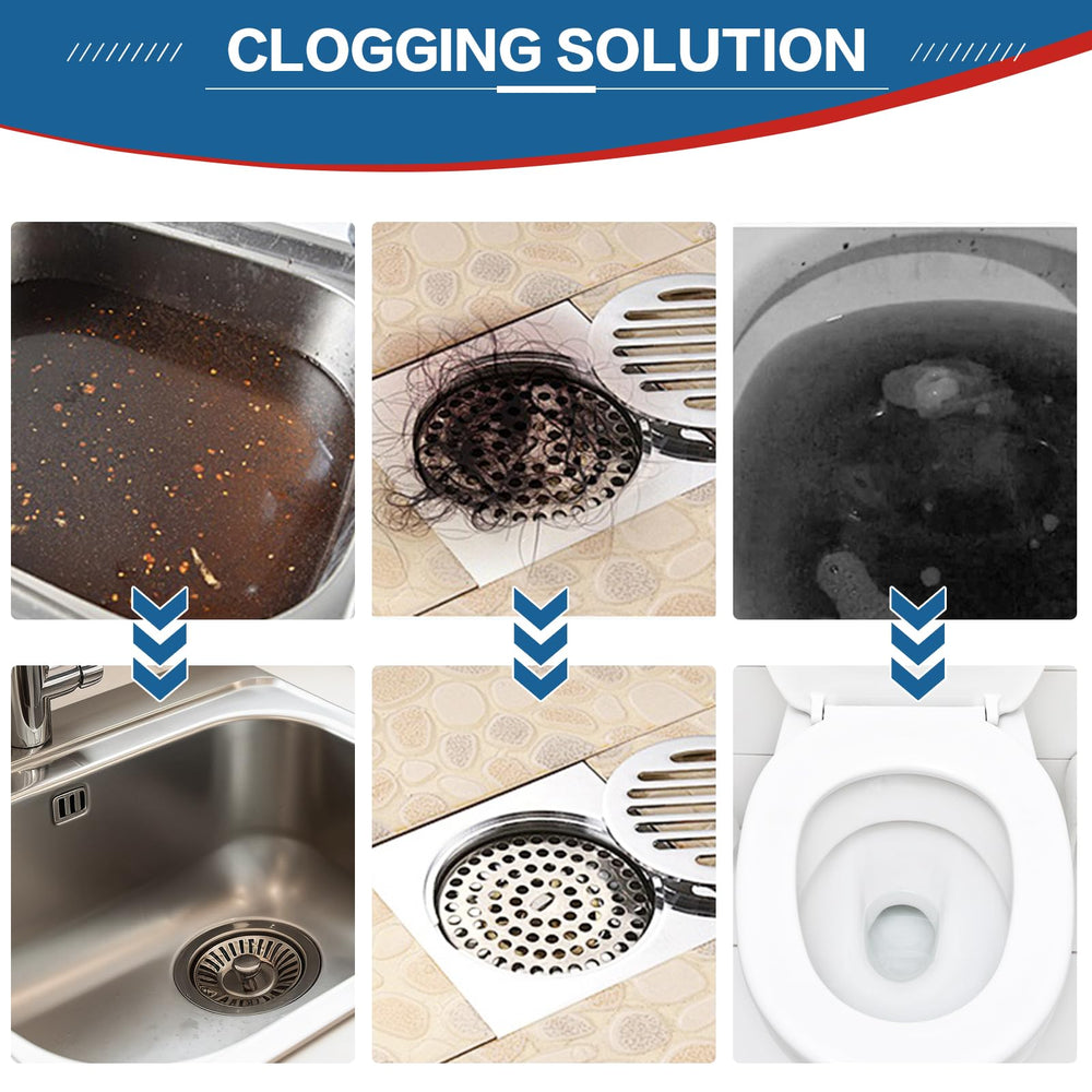 Newersol Drain Clog Remover suitable for toilet drains and frequent blockages