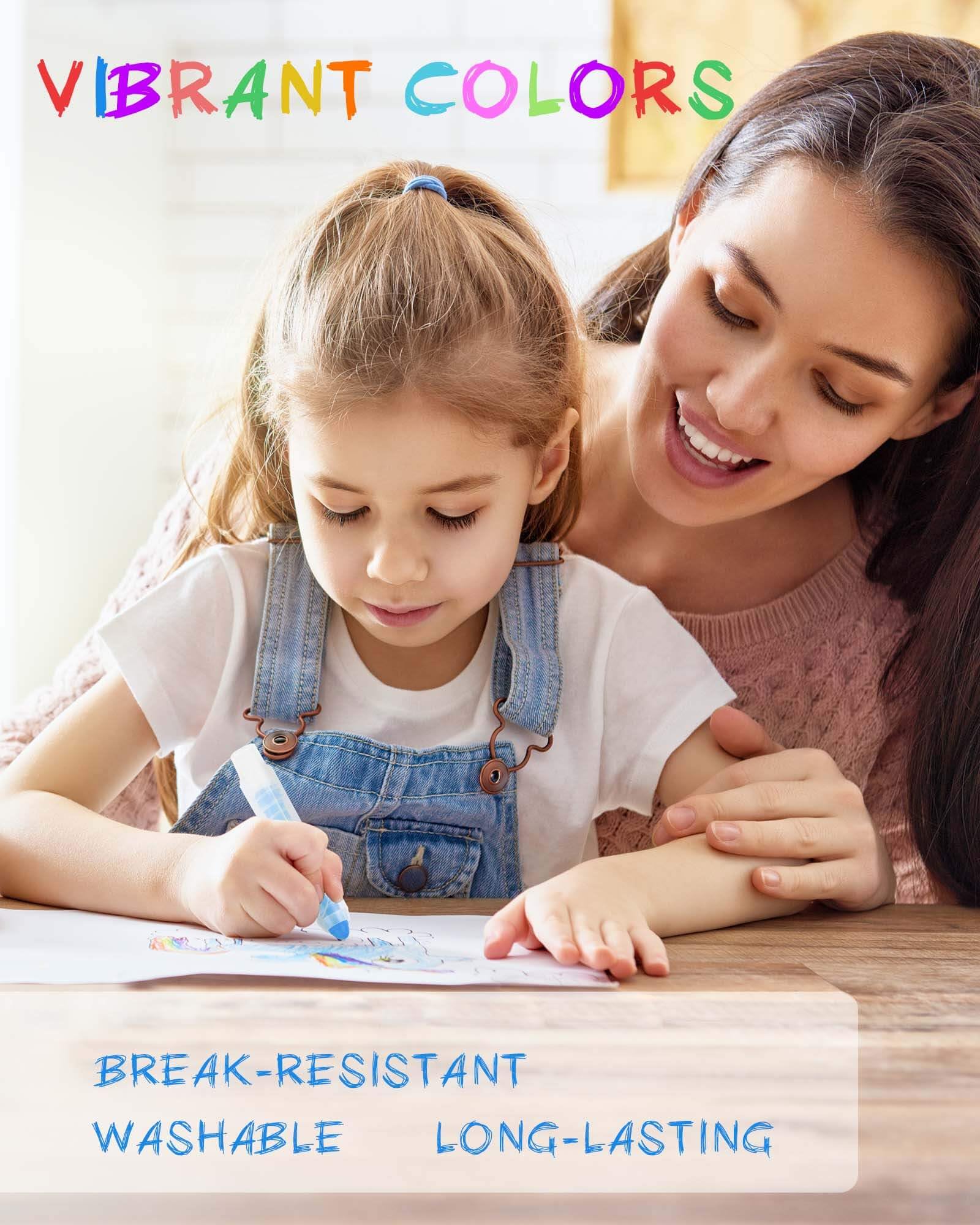 NewFamily Dustless Chalk helps families share colors and stay organized