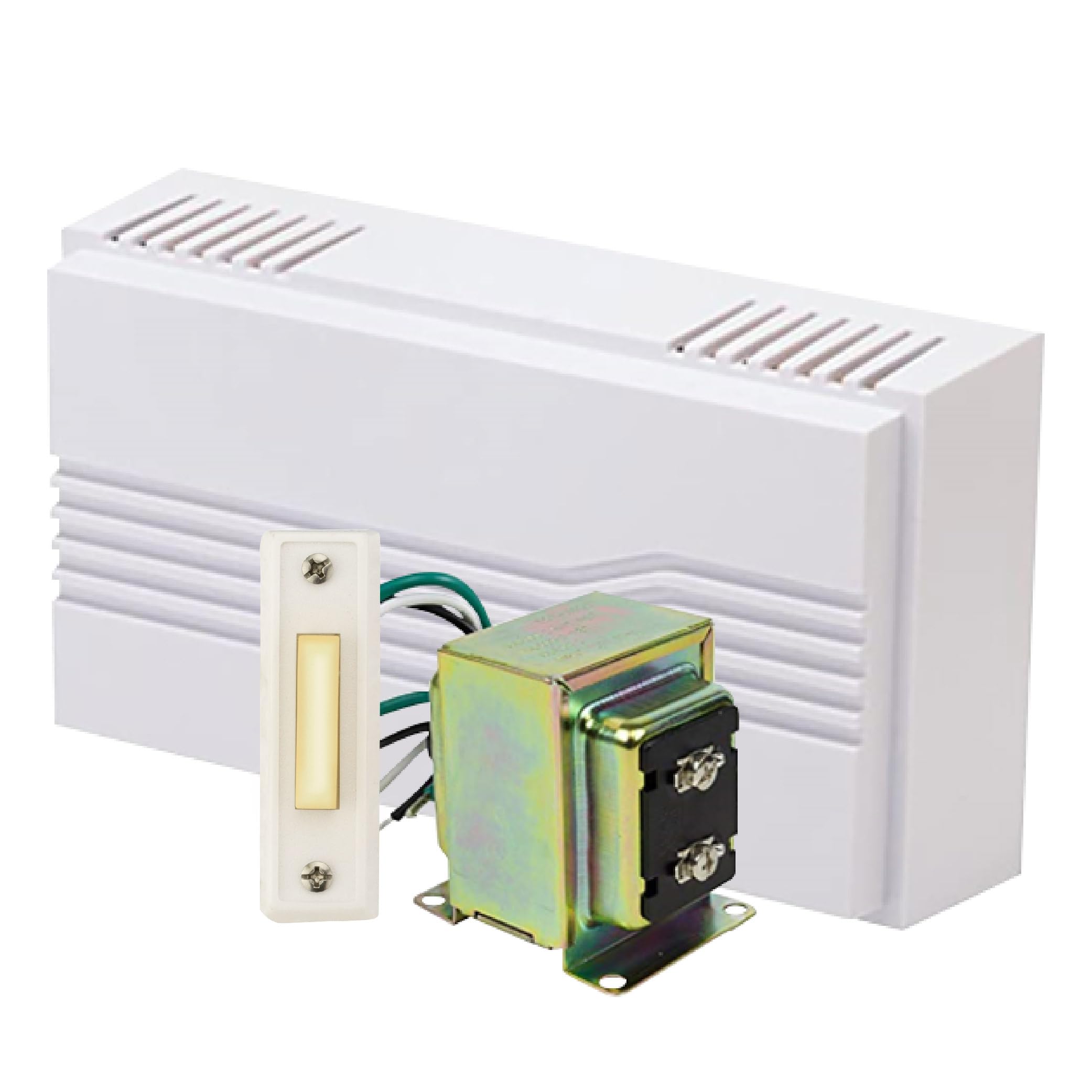 Newhouse Hardware hardwired chime kit front door chime unit for reliable alerts.