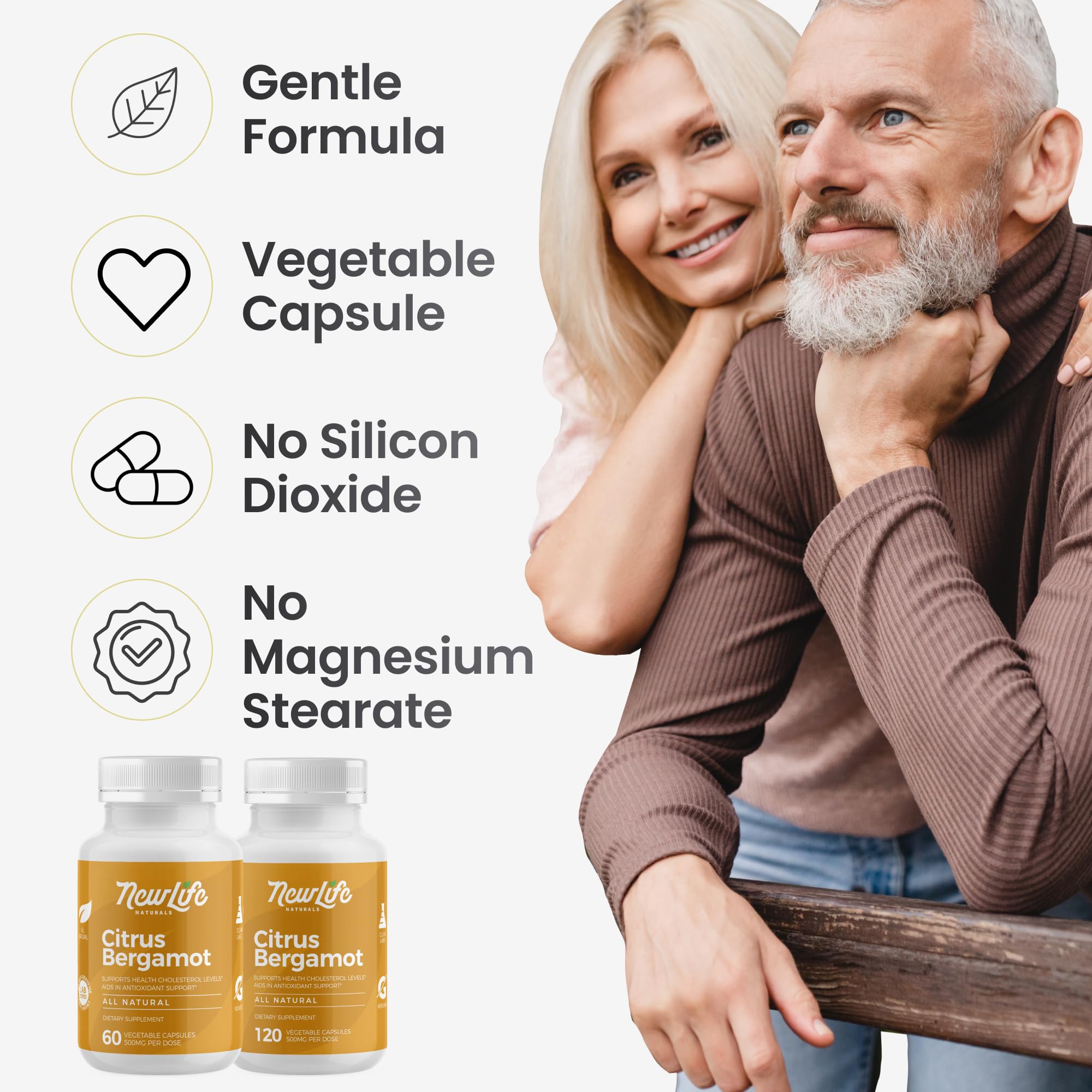 NewLife Naturals aging-well graphic suggesting vitality as part of aging wellness.