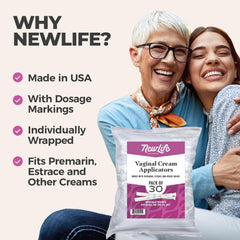 NewLife Naturals printed dosage scale highlights easy measurement for accurate dosing.