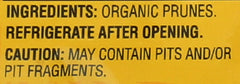 USA-made label visible on a clear jar of prunes
