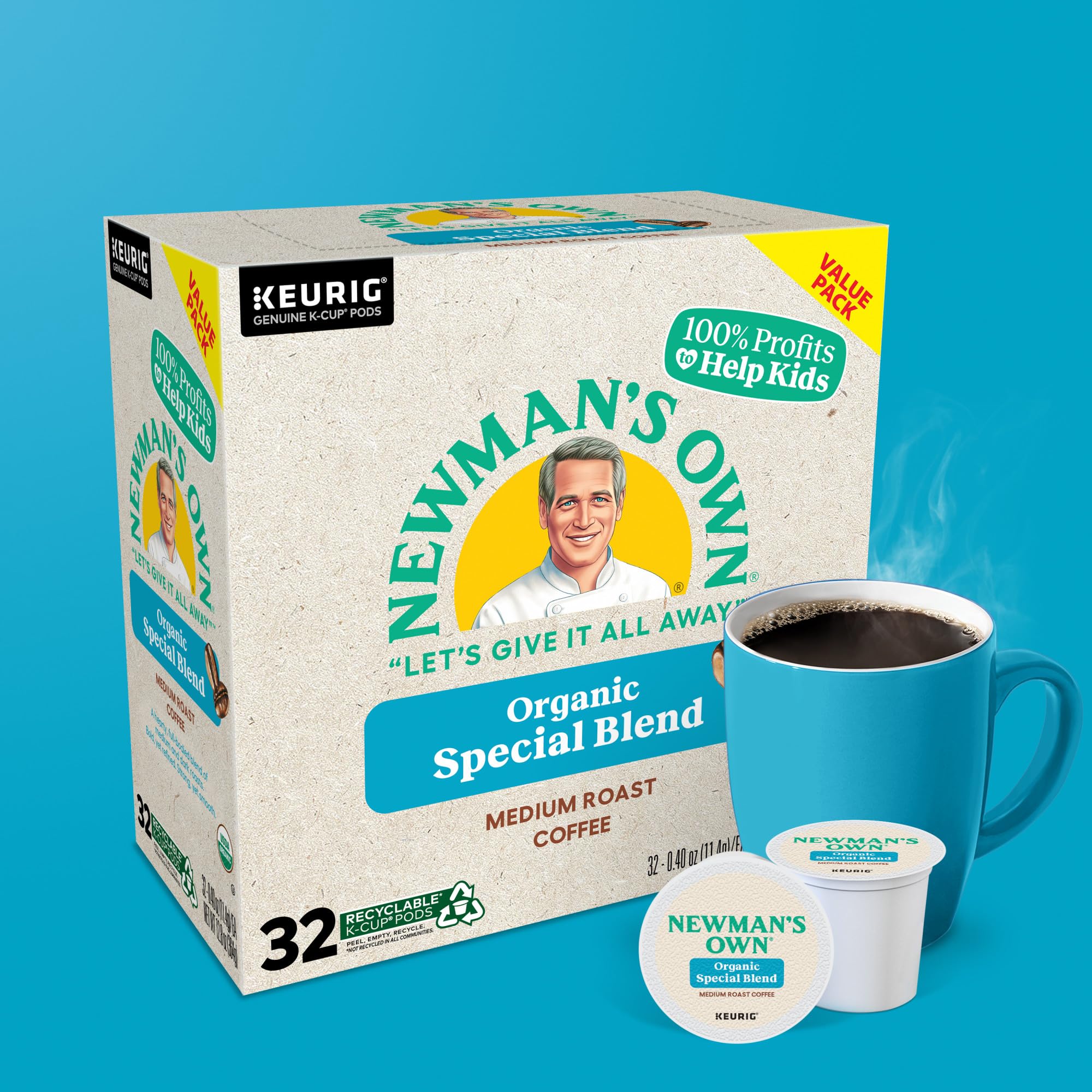 Newman's Own recyclable K-Cup pod image for eco-friendly option