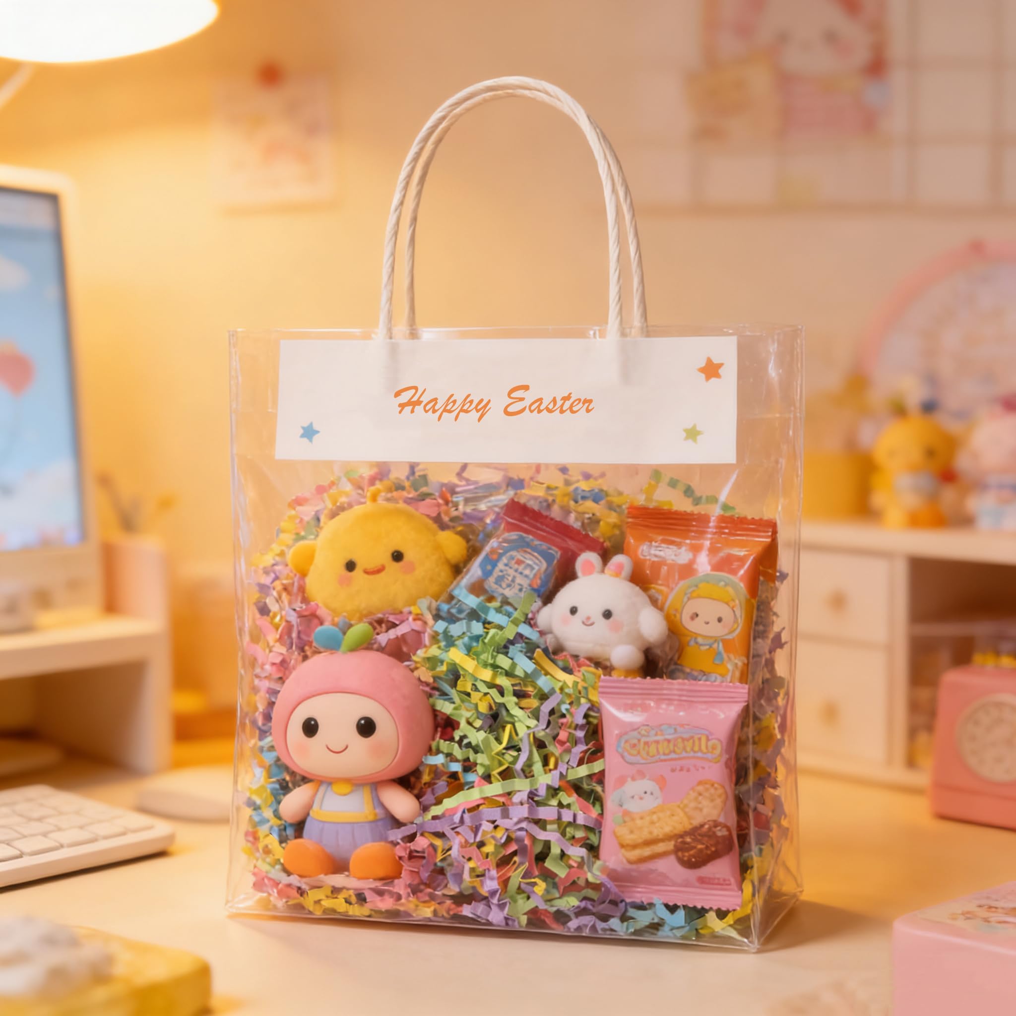 NEWMIAO spring decor filler enhances gift presentations and displays.