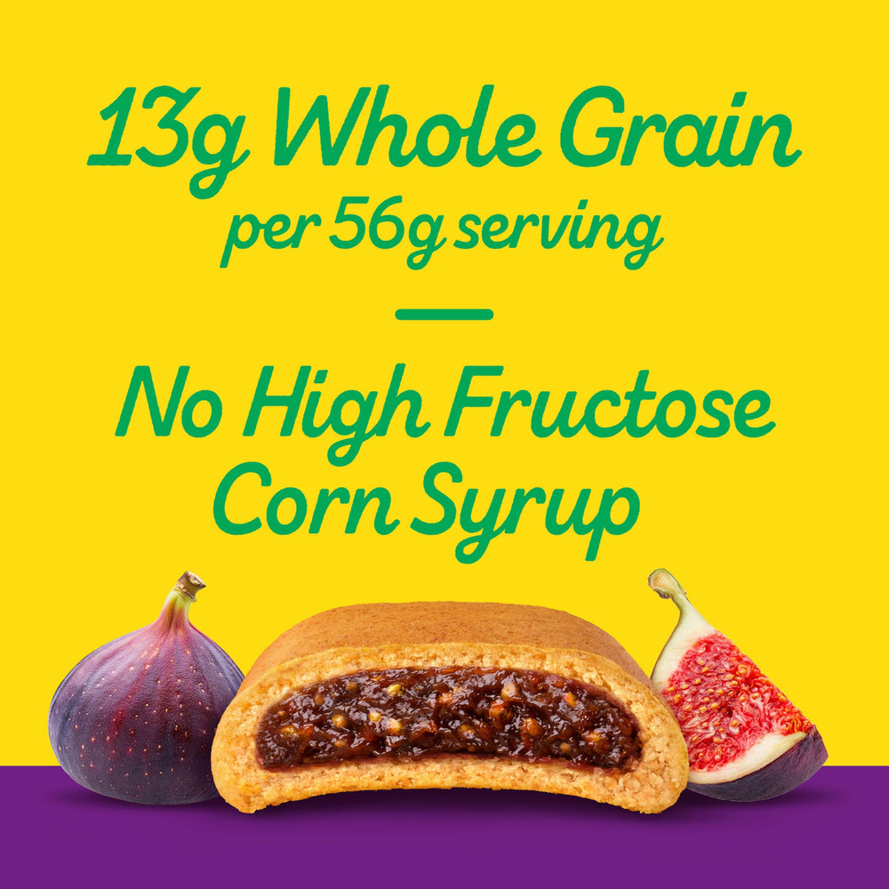 Newtons Fig Bars breakfast cookie option with a chewy bite.