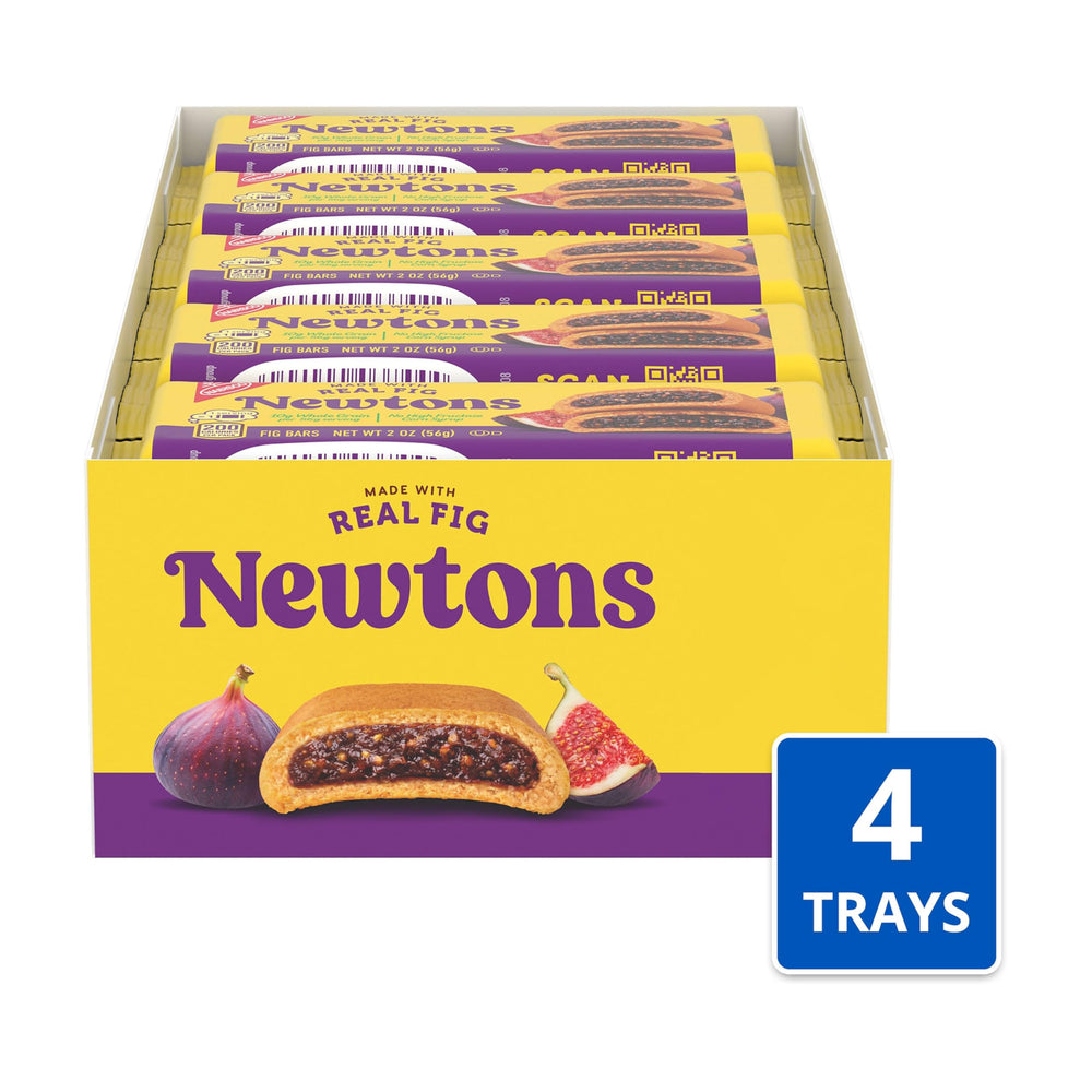 Newtons Fig Bars no high fructose corn syrup, a lighter snack option.