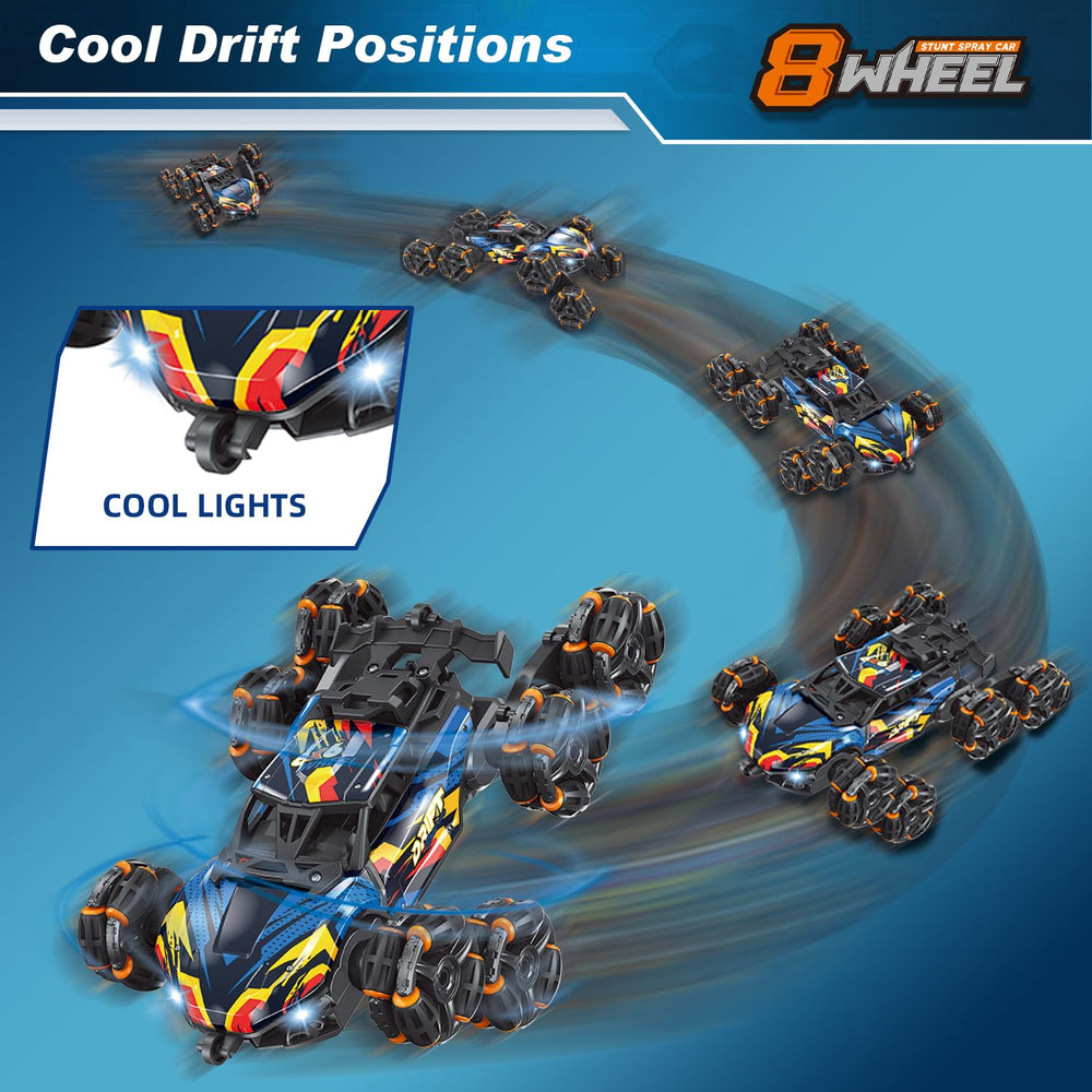 NEXBOX Cool 8WD remote control unit emphasizes classic control option for easy starting fun.