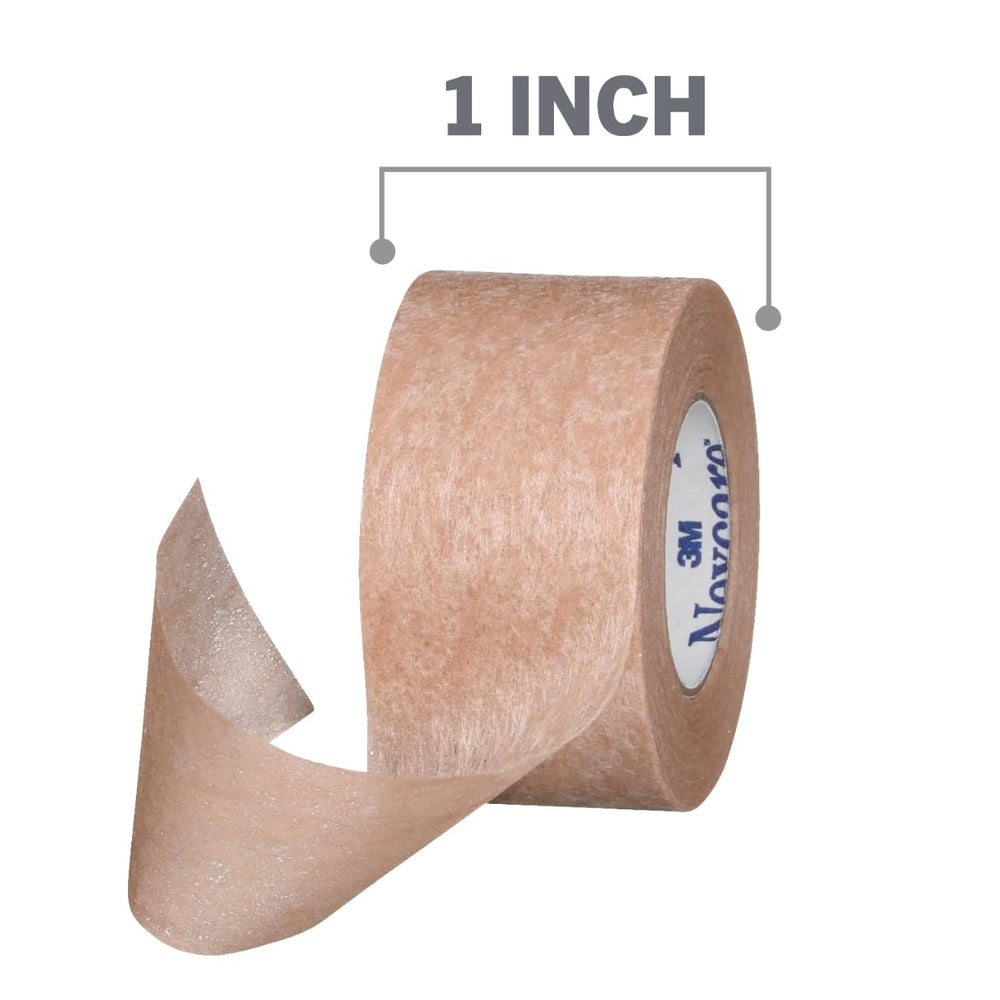 Nexcare First Aid Tape offers a non-irritating option for frequent gauze changes.