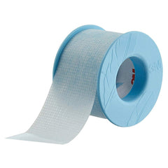 Nexcare Sensitive Skin Tape adheres securely on bandages with minimal irritation.