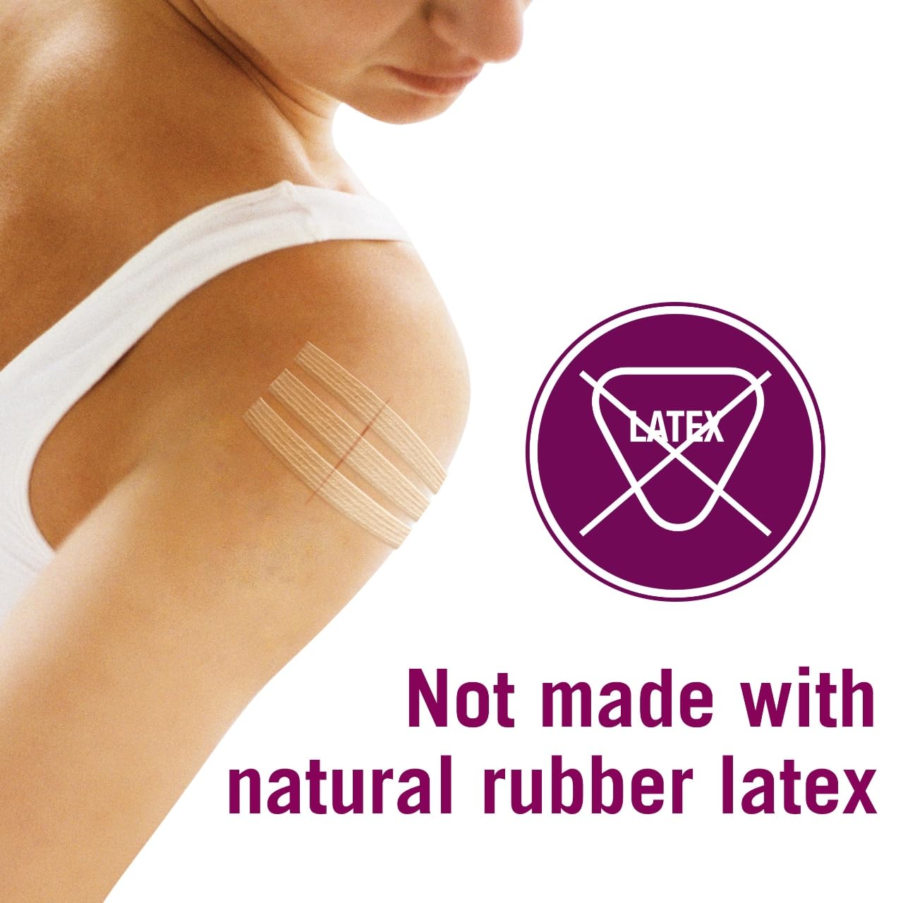 Nexcare Steri-Strip after stitches use provides wound support as directed by a clinician
