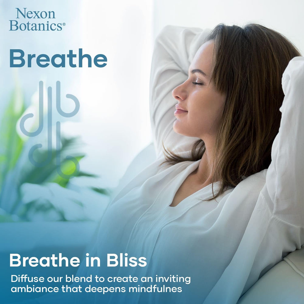Nexon Botanics Breathe packaging on shelf communicates premium quality.