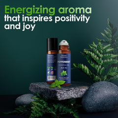 Nexon Botanics Peppermint leaf close-up highlighting natural ingredients