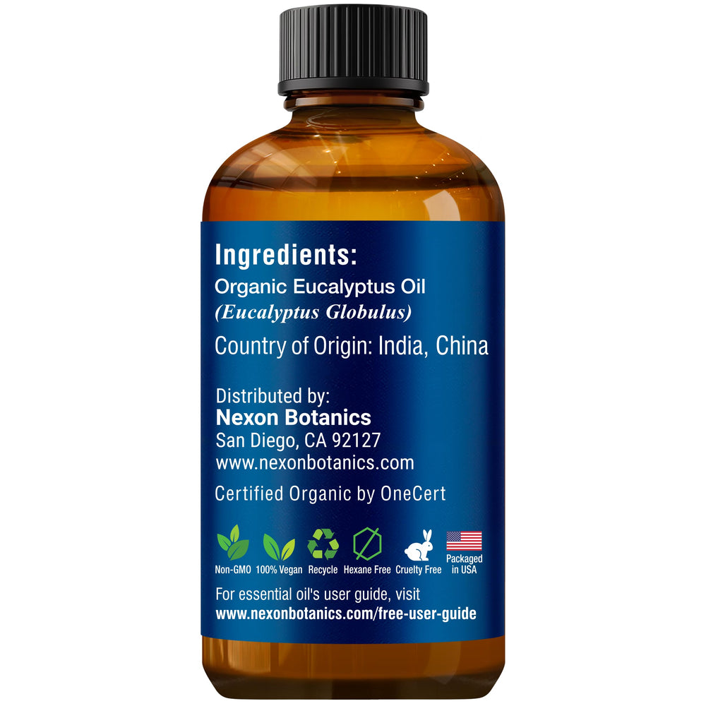 Nexon Botanics packaging with USDA-certified label.