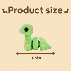 NEXT STOP M turtle figurine with flexible joints for calming desk use