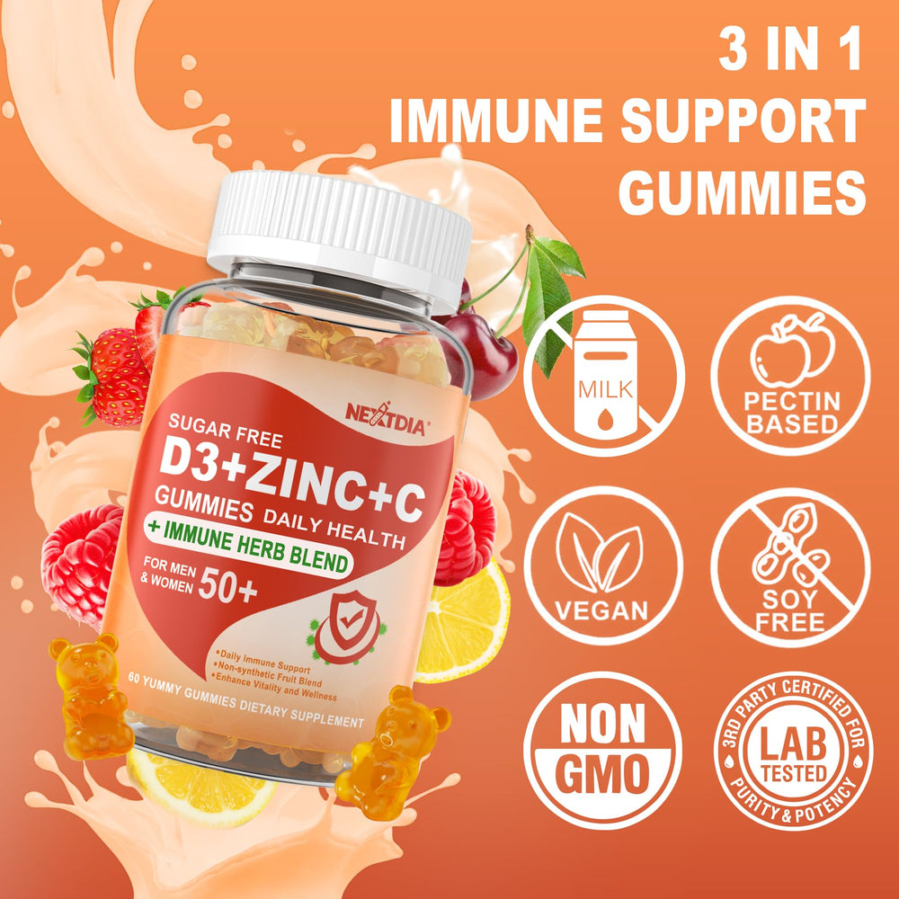 Nextdia sugar-free formula supporting daily wellness in a bottle.
