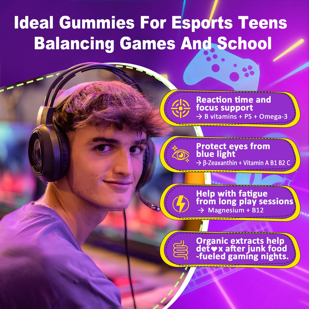 Nextdia energy-boost gummies for after-school routines