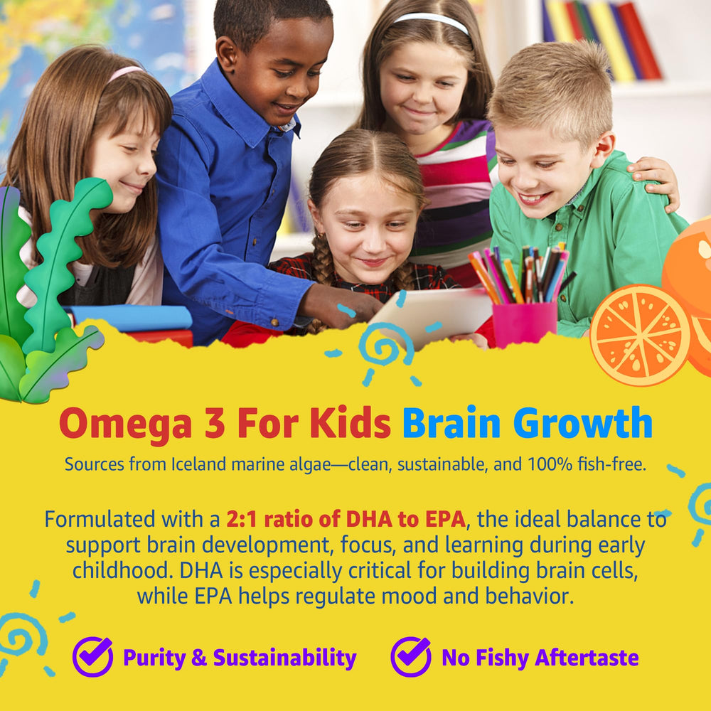 Nextdia Omega-3 algae source supports brain development
