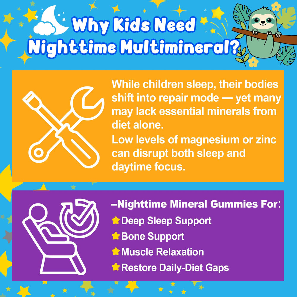 Nextdia Kids Sleep Gummies laid-out dose for one gummy per day