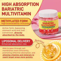 Nextdia liposomal bariatric multivitamin gummies nutrition facts panel for informed choices